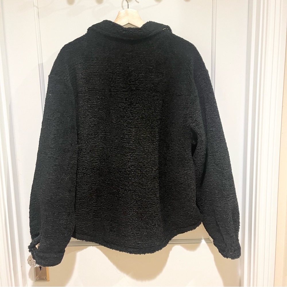 Sincerely Jules x Bandier Aspen Sherpa Black Leopard M - Picture 5 of 10